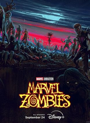 Cartel de Marvel Zombies