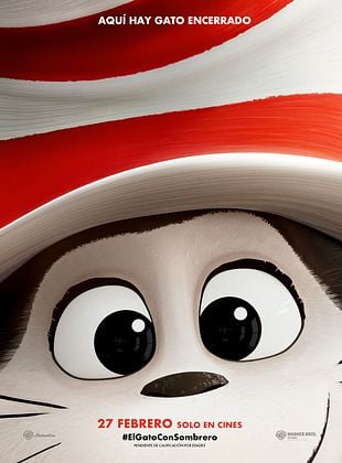 Cartel de  El gato con sombrero