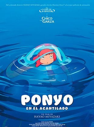 Cartel de  Ponyo en el acantilado