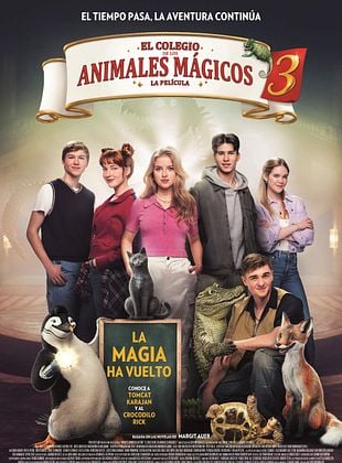 Cartel de  El colegio de los animales mágicos 3