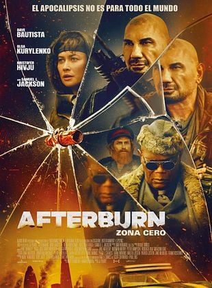 Cartel de  Afterburn (Zona cero)
