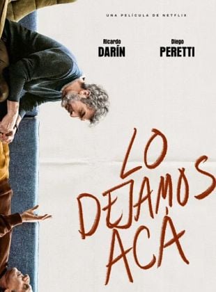 Cartel de  Lo dejamos acá