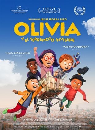 Cartel de  Olivia y el terremoto invisible