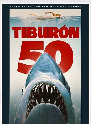 Cartel de  Tiburón (50 aniversario)