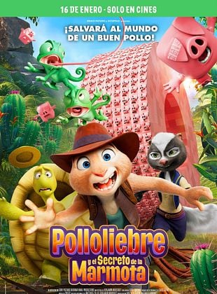 Cartel de  Polloliebre y el secreto de la marmota