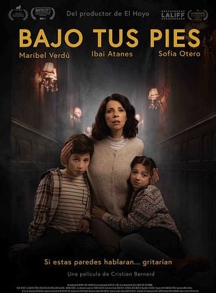 Cartel de  Bajo tus pies