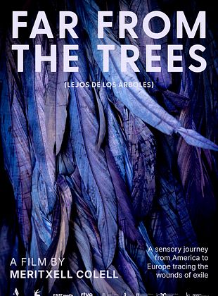 Cartel de Lejos de los árboles