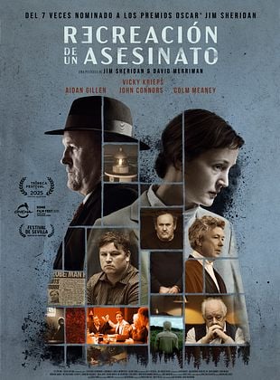 Cartel de  Recreación de un asesinato