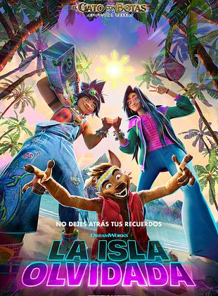 Cartel de La isla olvidada