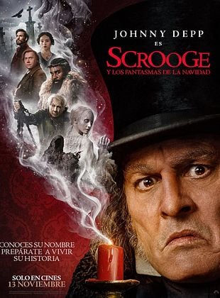 Cartel de  Scrooge y los fantasmas de la Navidad