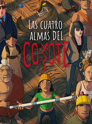 Cartel de Las cuatro almas de Coyote
