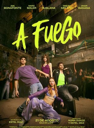 Cartel de A fuego
