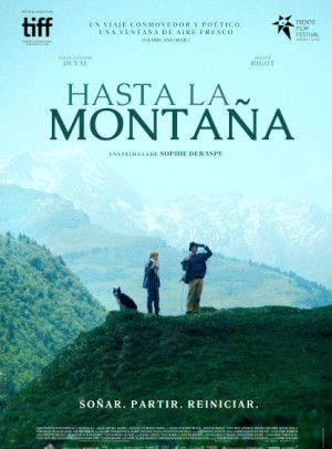 Cartel de  Hasta la montaña