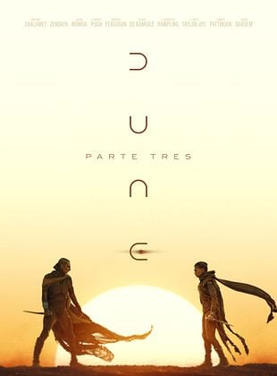 Cartel de  Dune: Parte tres
