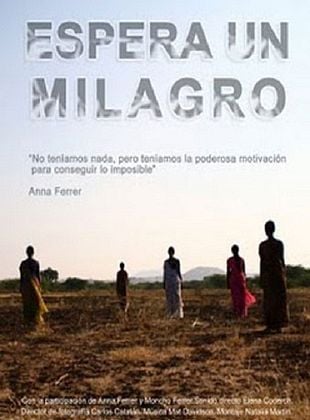 Cartel de Espera un milagro
