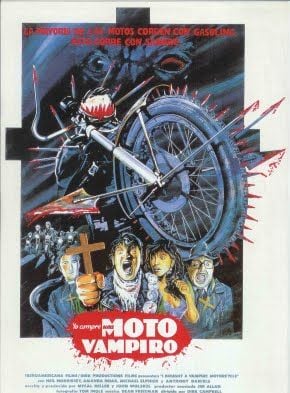 Cartel de  Yo compré una moto vampiro