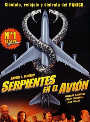  Serpientes en el avión