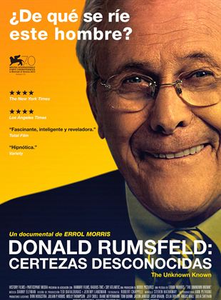  Donald Rumsfeld: Certezas desconocidas