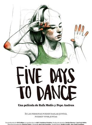 Cartel de  Cinco días para danzar
