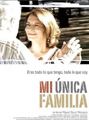 Cartel de  Mi única familia