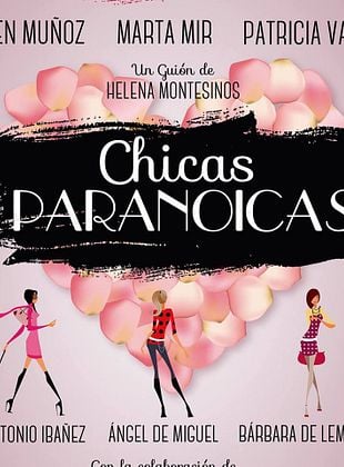 Cartel de  Chicas paranoicas