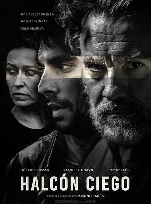 Cartel de  Halcón ciego