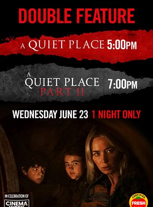 Cartel de Maratón Un lugar tranquilo