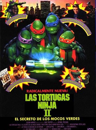  Las Tortugas Ninja II: El secreto de los mocos verdes
