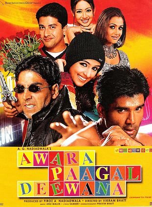 Cartel de Awara Paagal Deewana