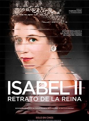 Cartel de Isabel II: Retrato de la reina