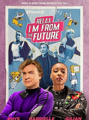Cartel de  Relax, vengo del futuro