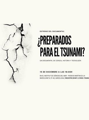 Cartel de ¿Preparados para el Tsunami?