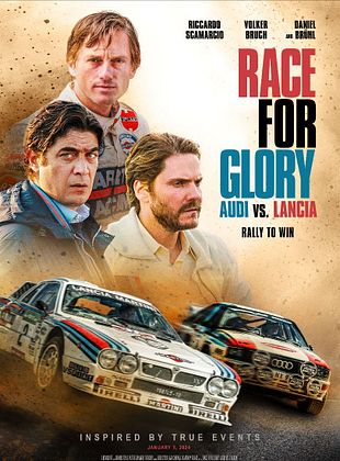 Cartel de Race for Glory: Audi vs Lancia