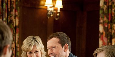 Cartel de El templario azul