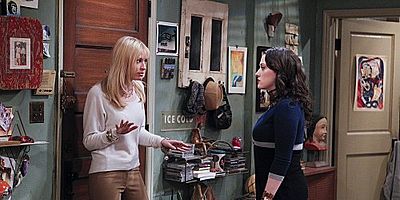 Cartel de Y la vecina del piso de arriba