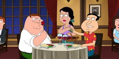 Cartel de Día de San Valentín en Quahog
