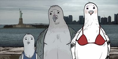 Cartel de Pigeons (1)