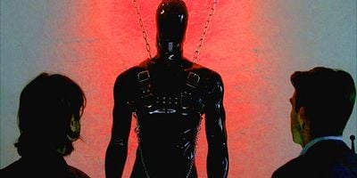 Cartel de El hombre de látex