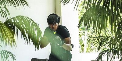 Cartel de Fire and Smoke