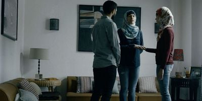 Cartel de Promesas en la arena