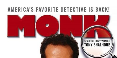 Cartel de Mr. Monk Goes Back to School