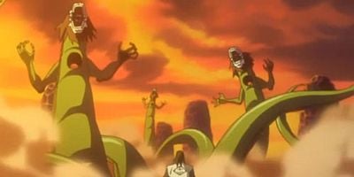 Cartel de Zaraki tai hiwa! Tsuite iru otoko tachi