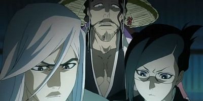 Cartel de Kinkyuu houkoku! Aizen no osorubeki keikaku!