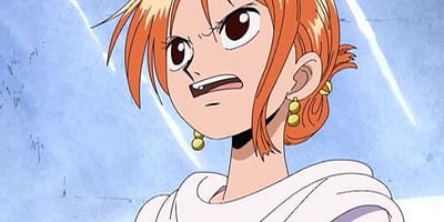 Cartel de Nami no senpū chūihō ! Clima Tact sakuretsu.