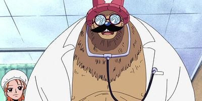 Cartel de Torawareta Zoro to Chopper kinkyū shittō !