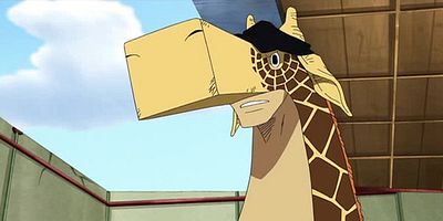 Cartel de Hakujin no mōshū ! Zoro tai Kaku kyōryoku zangeki taiketsu