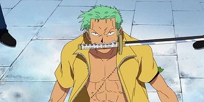 Cartel de Luffy o mate ! Tamerai no hashi no shitō !