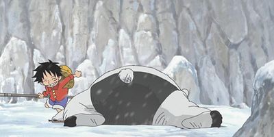 Cartel de Rufi Deshi-iri!? Kaizoku-Ō to Tatakatta Otoko!