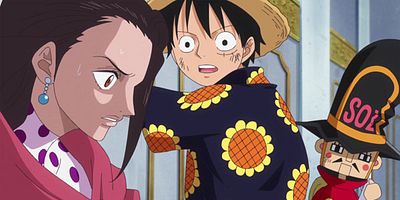 Cartel de Usotsuki Usorando Tōsō-Chū!