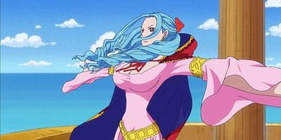 Cartel de Sekai Kaigi e Bibi Hime to Shirahoshi Hime